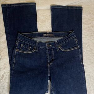 Dark Blue Denim Jeans
